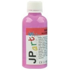 JP arts Paint for textiles on light materials glowing in the dark neon purple 50 g
