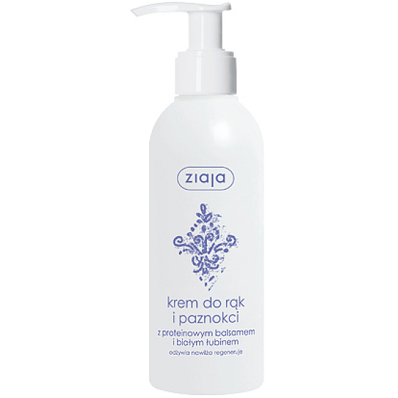 Ziaja Silk Protein Hand Cream Dispenser 200 ml