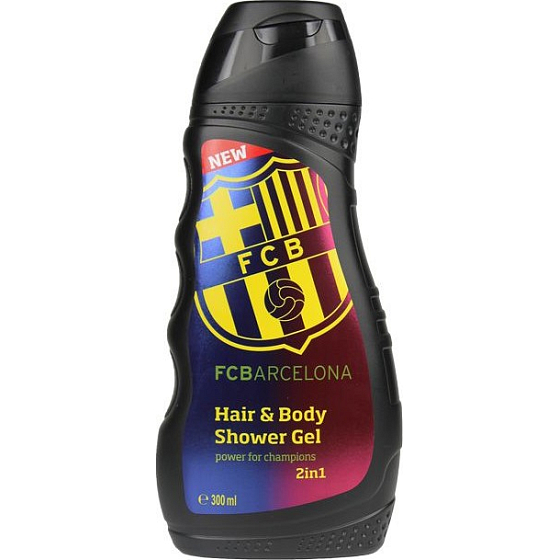 FC Barcelona 2 in 1 shower gel and shampoo 300 ml