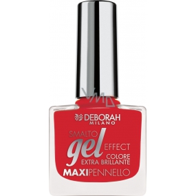 Deborah Milano Gel Effect Nail Enamel Nail Polish 33 Red 11 ml