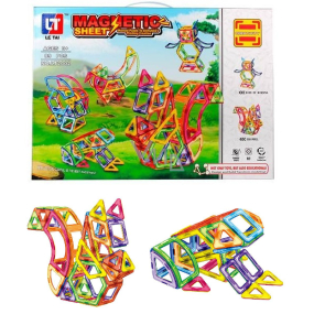 EP Line Magnetic Sheet 98 - Magnetic building set 98 pieces, recommended age 3+