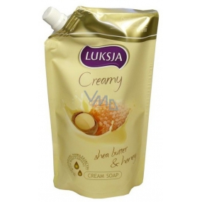 Luksja Creamy Honey & Oat Milk liquid soap refill 400 ml