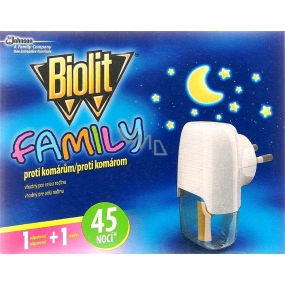 Biolit Family Electric mosquito vaporizer 27 ml