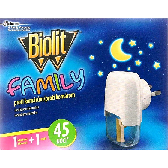 Biolit Family Electric mosquito vaporizer 27 ml