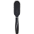 Hair brush oval 24 cm black 40450