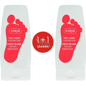 Ziaja Foot Cream Cracked Skin cream for cracked feet 2 x 60 ml, duopack