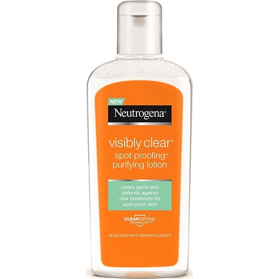 Neutrogena Visibly Clear Spot Proofing Purifying Toner micellar cleansing tonic 200 ml