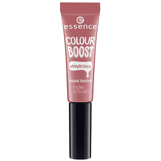 Essence Color Boost Vinylicious liquid lipstick 04 Woody Rosy 8 ml