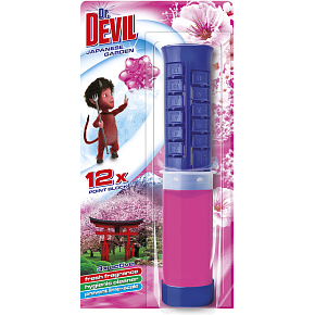Dr. Devil 3in1 Point Block Toilet Block in Tube Japanese Garden, 75 ml