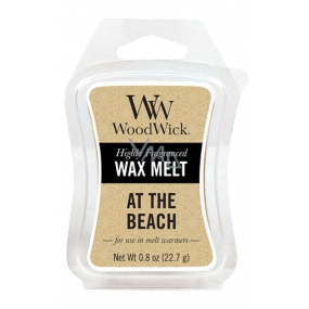 WoodWick At the Beach - Fragrant wax for the aroma lamp on the beach 22.7 g