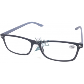 Berkeley Reading glasses +1.5 black gray side 1 piece MC2135