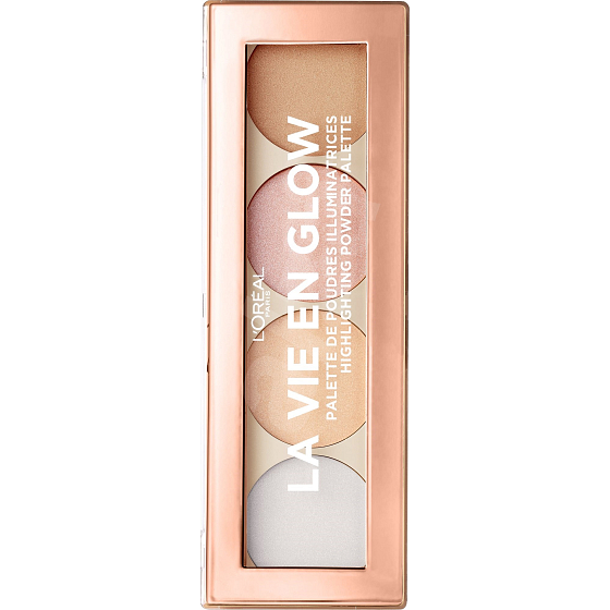 Loreal Wake Up & Glow La Vie En Glow Palette de Poudres Brightening Contour Pallet 5 g