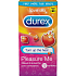 Durex Pleasure Me condom with ridges and protrusions for stimulation of both partners, nominal width: 56 mm 12 pcs