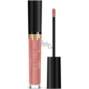 Max Factor Lipfinity Velvet Matte Lipstick liquid matte lipstick 015 Nude Silk 4 ml