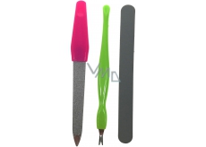 Nail file + polisher + cuticle remover, nail set 836