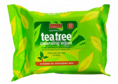 Beauty Formulas Tea tree cleansing wipes for the face 30 pieces