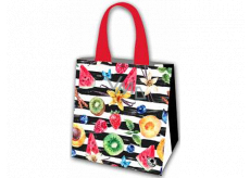 Laminated fruit shopping bag 34 x 34 x 22 cm
