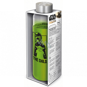Epee Merch Star Wars - Mandalorian Glass bottle with silicone sleeve 585 ml
