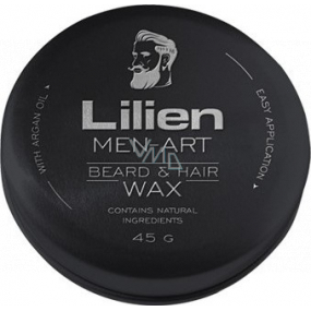Lilien Men-Art Beard & Hair Wax Black beard and hair wax 45 g