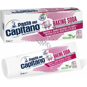 Pasta Del Capitano Baking Soda Whitening Toothpaste 75 ml