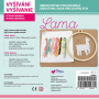 Ditipo Creative set for adults - Embroidery Lama 22 x 22 x 2,5 cm