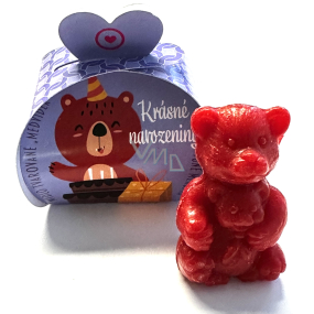 NeoCos Beautiful Birthday Teddy Bear Toilet Soap with fragrance 30 g