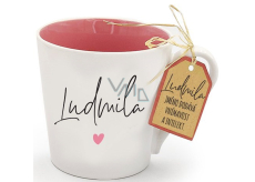 Nekupto Original Mug with the name Ludmila 300 ml