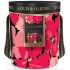 Baylis & Harding Cherry blossom shower cream 300 ml + body lotion 200 ml + bath foam 300 ml + bath sponge, cosmetic set for women