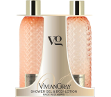 Vivian Gray Neroli and Ambra luxury shower gel 300 ml + luxury body lotion 300 ml, cosmetic set