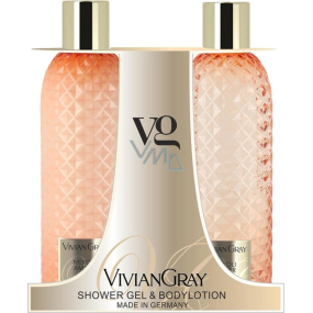 Vivian Gray Neroli and Ambra luxury shower gel 300 ml + luxury body lotion 300 ml, cosmetic set