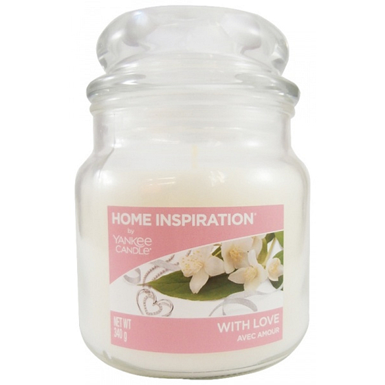 Yankee Candle With Love scented candle medium glass 340 g