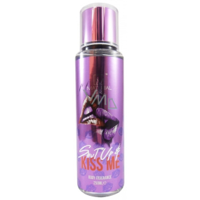 Material Girl Shut up & Kiss me perfumed body spray for women 250 ml