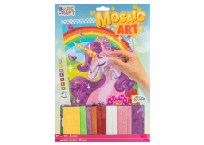 Basic Craft Mosaic A4 by numbers Unicorn A4
