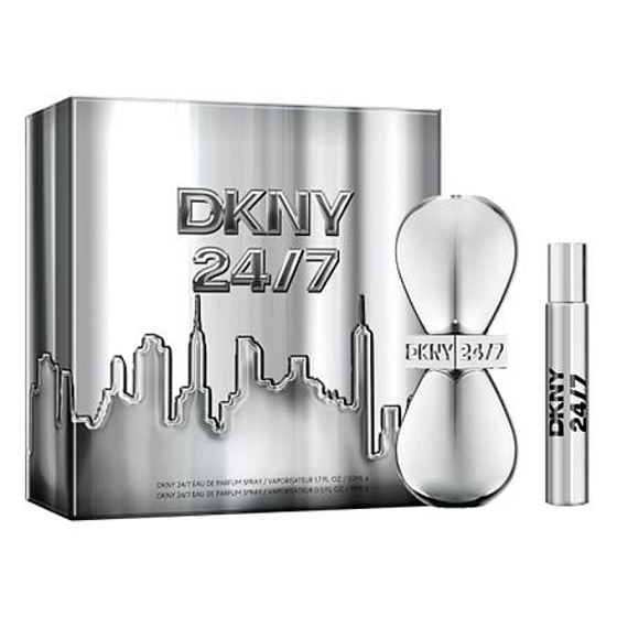 DKNY Donna Karan 24/7 Eau de Parfum 50 ml + Eau de Parfum 15 ml, gift set for women