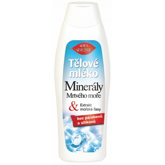 Bione Cosmetics Aqua Minerály mrtvého moře tělové mléko 500 ml