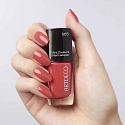 Artdeco Art Couture nail polish with a unique vinyl glossy effect 665 Brick Red 10 ml