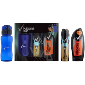 Rexona BS Sport Defense 150 ml + Adventure shower gel 250 ml + bottle, cosmetic set
