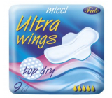 Micci Ultra Wings Top Dry intimate pads with wings 9 pieces