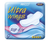 Micci Ultra Wings Top Dry intimate pads with wings 9 pieces