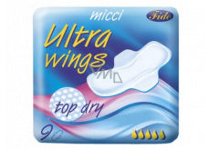 Micci Ultra Wings Top Dry intimate inserts with wings 9 pieces