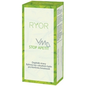 Ryor Stop Apetit herbal tea infusion bags 20 pieces 30 g