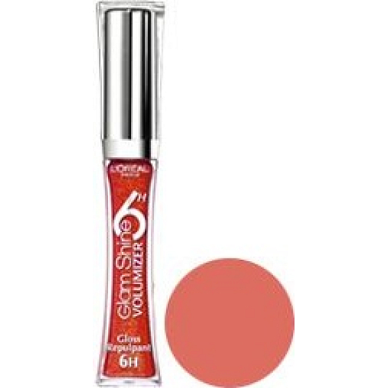 Loreal Glam Shine 6H Volumizer Lip Gloss 404 Everlasting Melon 6 ml