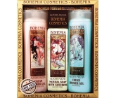 Bohemia Gifts Alfons Mucha Darts and roses creamy shower gel 200 ml + aquaminerals creamy shower gel 200 ml + toilet soap with glycerin and extracts from olive and citrus leaves 120 g, cosmetic set