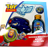 Disney Toy Story 3D shower gel 200 ml + bath salt 25 g + sponge 1 piece boy cassette