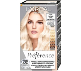 Loreal Paris Préférence Extreme Platinum extremely lightening hair color with care against rusty tones