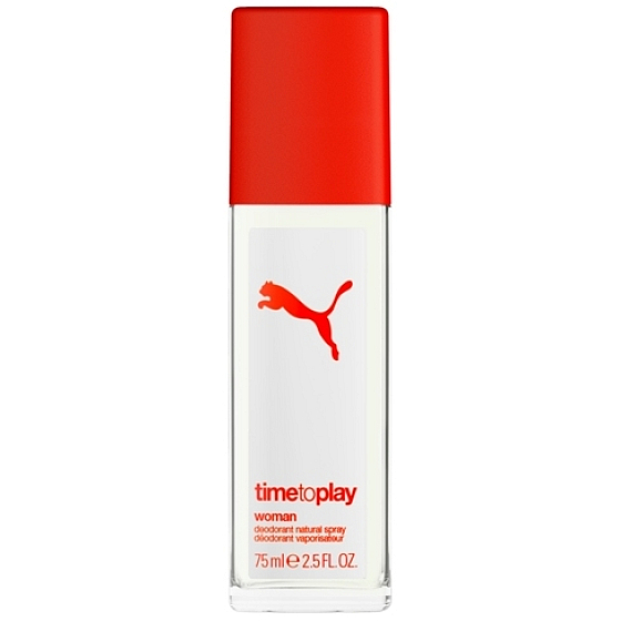 Puma Time To Play Woman perfumed deodorant glass for women 75 ml