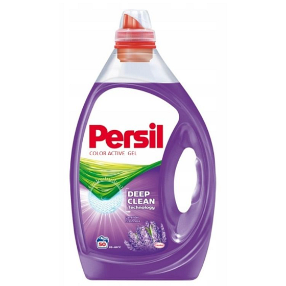 Persil Freshness Lavender Color Liquid Laundry Detergent for Colored Fabrics 50 Loads 2.50 L