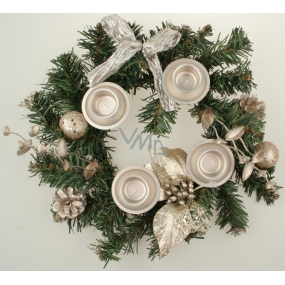 Advent champagne wreath 25 cm 1 piece