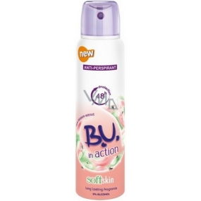BU In Action Soft Skin antiperspirant deodorant spray for women 150 ml