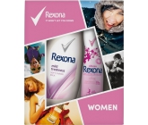 Rexona Sexy antiperspirant deodorant spray for women 150 ml + Mild Freshness shower gel 250 ml, cosmetic set